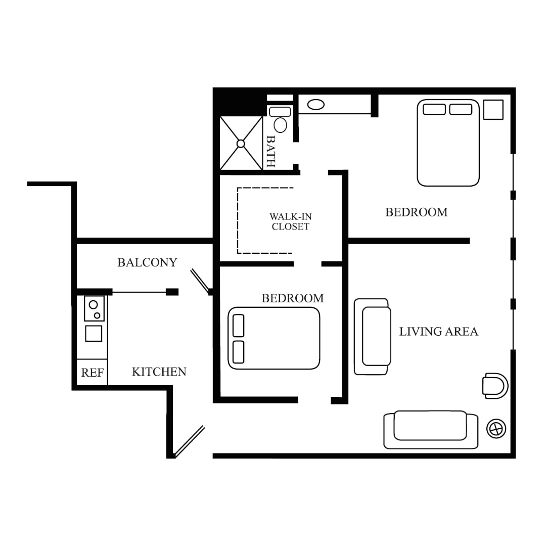 The Waldorf Floor Plan